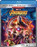 AVENGERS INFINITY WAR    BLU-RAY + DIGITAL CODE