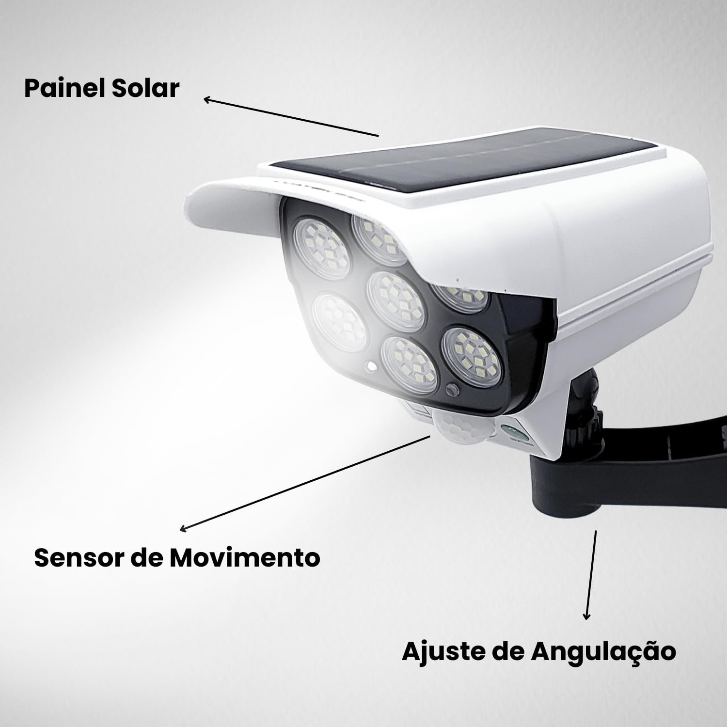 SOLAR SENSOR LIGHT  77 SMD LED   WITH REMOTE