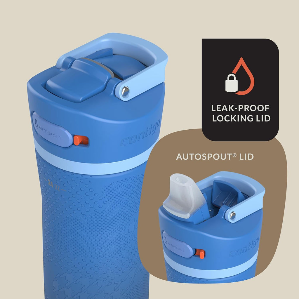 CONTIGO X ALLY LOVE  ASHLAND CHILL WATER BOTTLE BOTTLE  24 OZ  BLUE