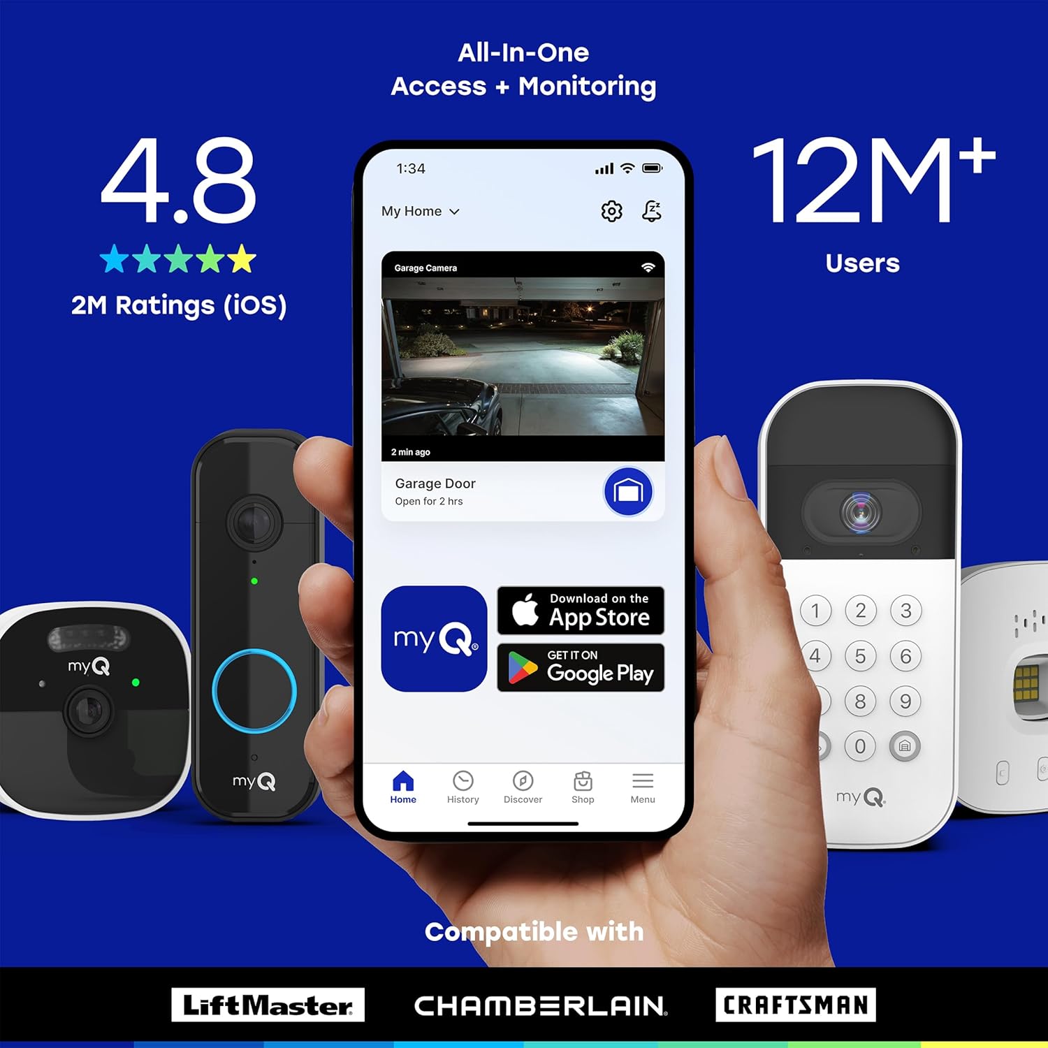 MY Q  HOME ENTRY  VIDEO DOORBELL