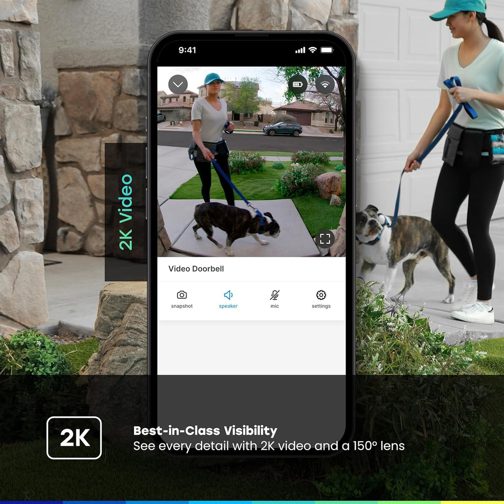 MY Q  HOME ENTRY  VIDEO DOORBELL