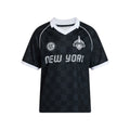 NO BOUNDARIES  SOCCER JERSEY MESH TEE WITH SHORT SLEEVES   NEW YORK   3XL