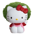 CHIA-PET  HELLO KITTY   HANDMADE DECORATIVE PLANTER