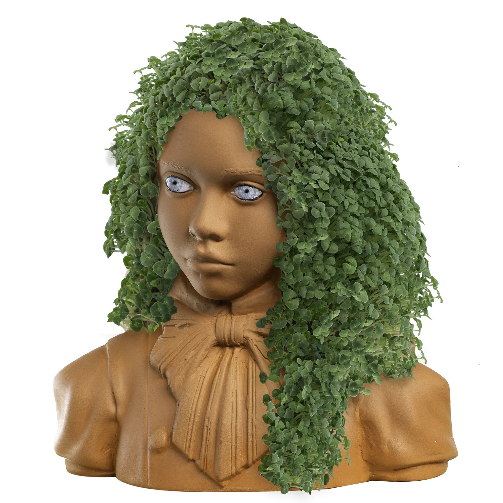 CHIA-PET   MEGAN   HANDMADE DECORATIVE PLANTER