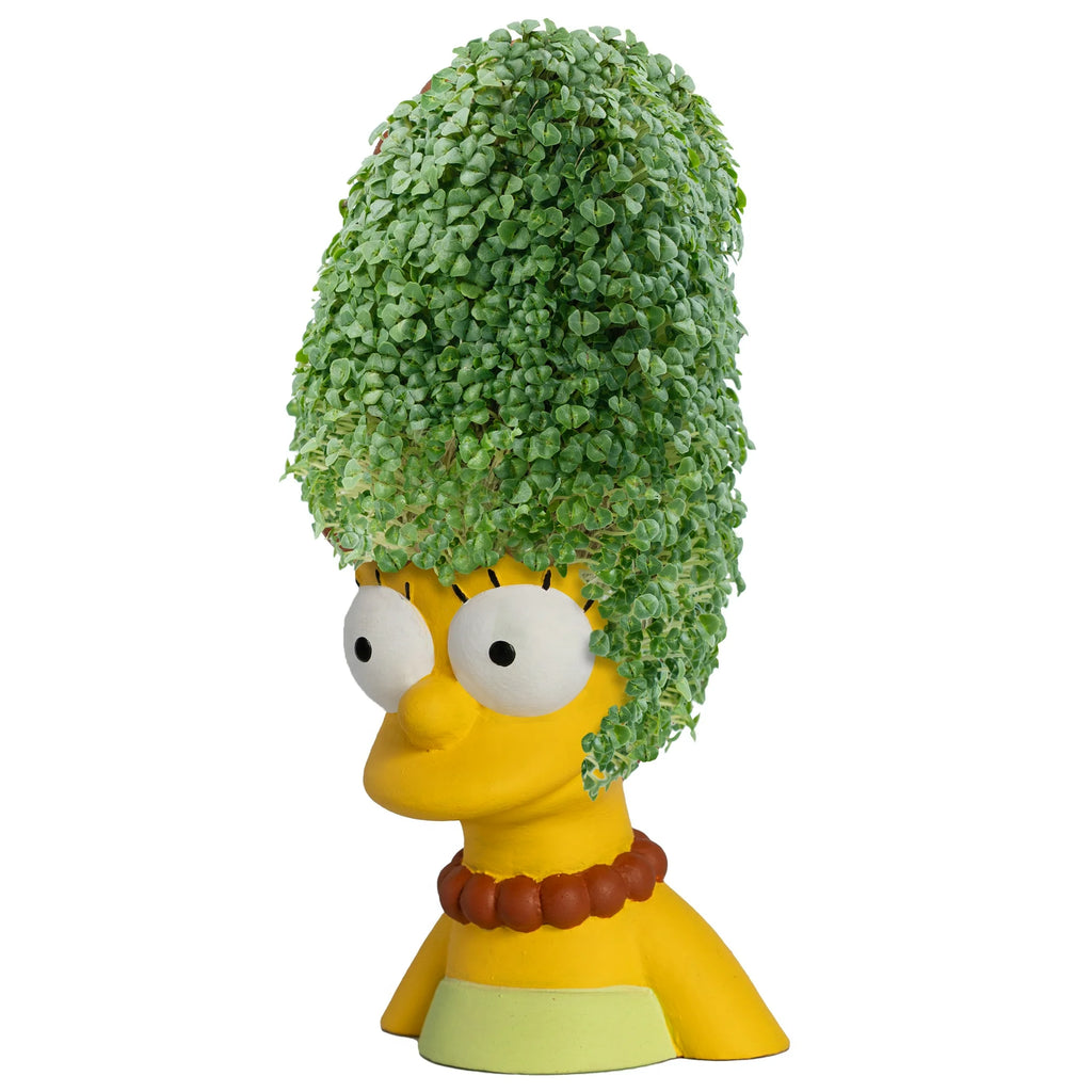 CHIA-PET   MARGE SIMPSON   HANDMADE DECORATIVE PLANTER