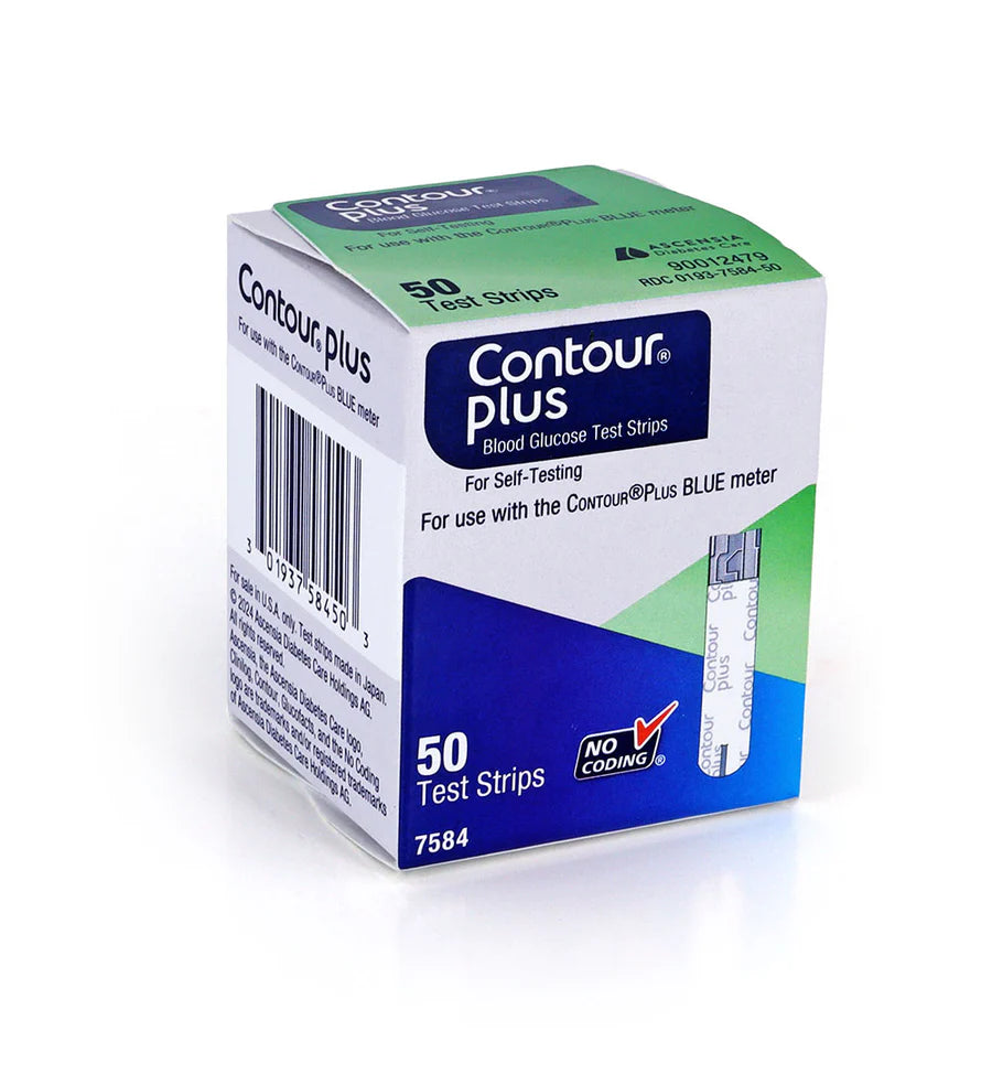 CONTOUR PLUS TEST STRIPS   50 CT