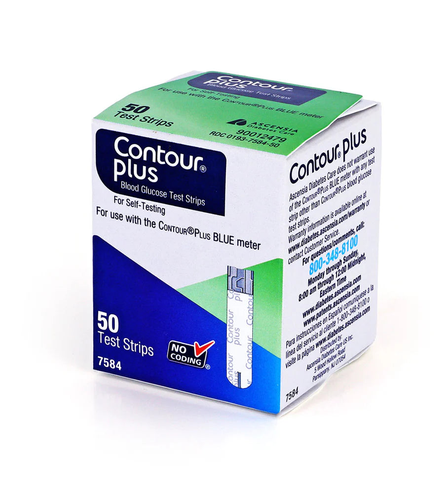 CONTOUR PLUS TEST STRIPS   50 CT