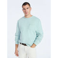 FREE ASSEMBLY MENS FLEECE CREWNECK SWEATSHIRT LONG SLEEVES  MINT GREEN  3XL
