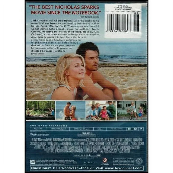 SAFE HAVEN  DVD
