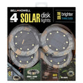 BELL + HOWELL  4 PACK SOLAR DISK LIGHTS