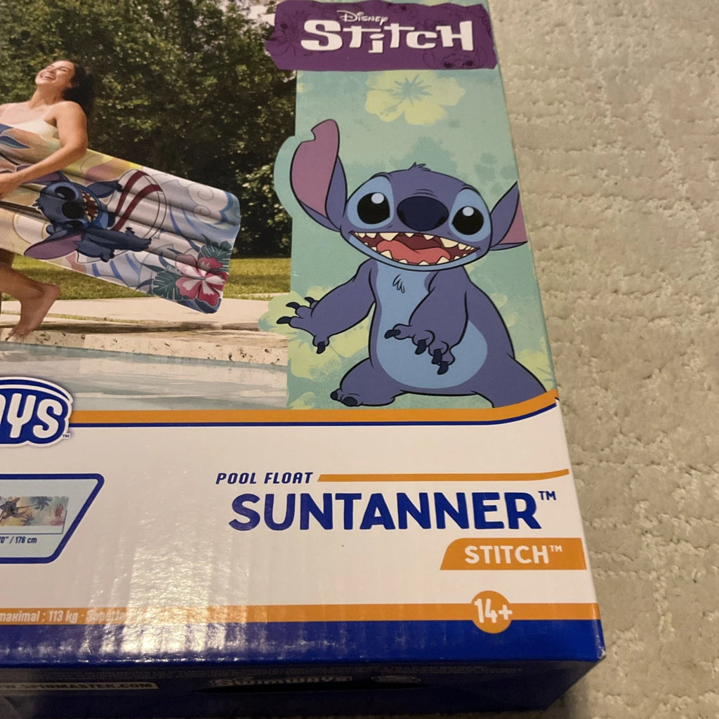 DISNEY STITCH POOL FLOAT SUNTANNER