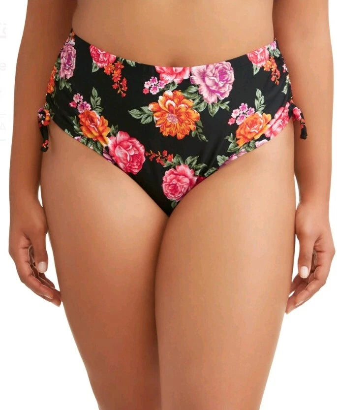 TERRA & SKY WOMENS PLUS TERRA FLORAL SWIMSUIT BOTTOM   3X  ( 24W - 26W
