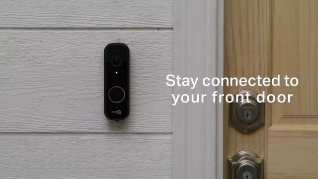 MY Q  HOME ENTRY  VIDEO DOORBELL